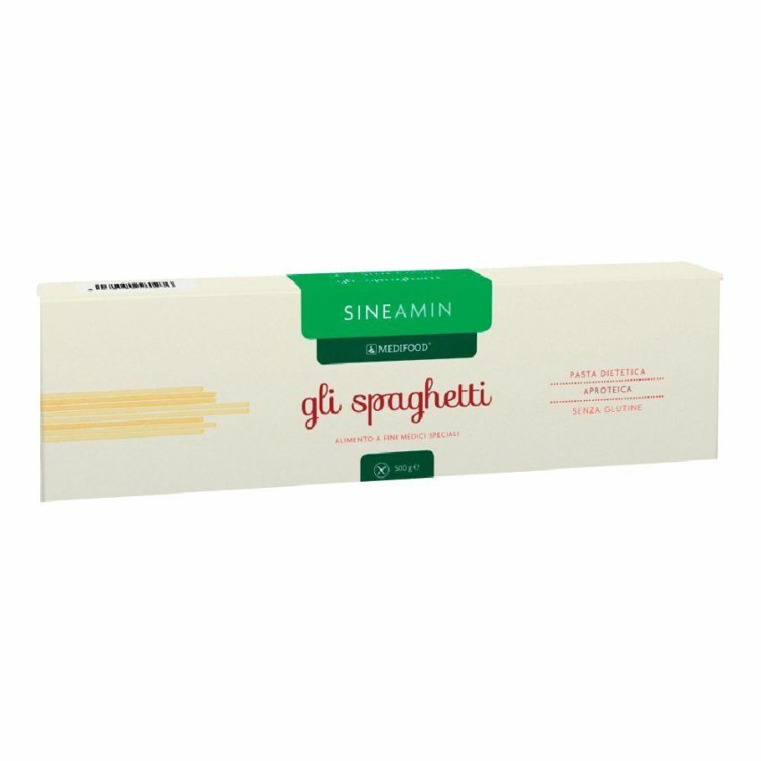 Sineamin Spaghetti Pasta Senza Glutine e Aproteica, 500g