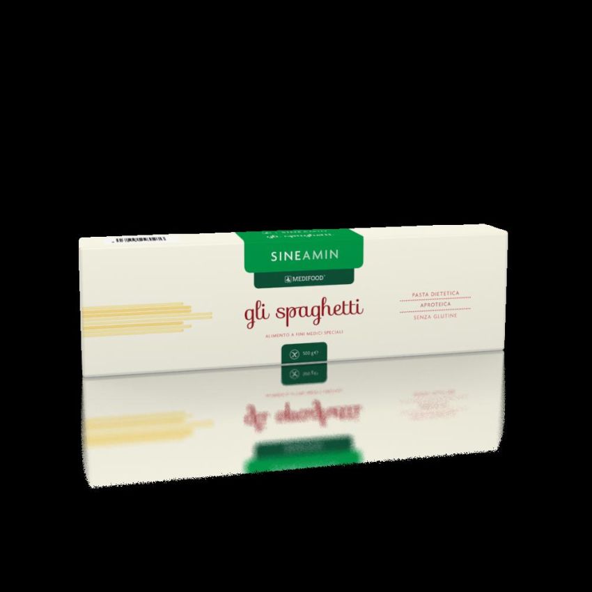 Sineamin Spaghetti Pasta Senza Glutine e Aproteica, 500g