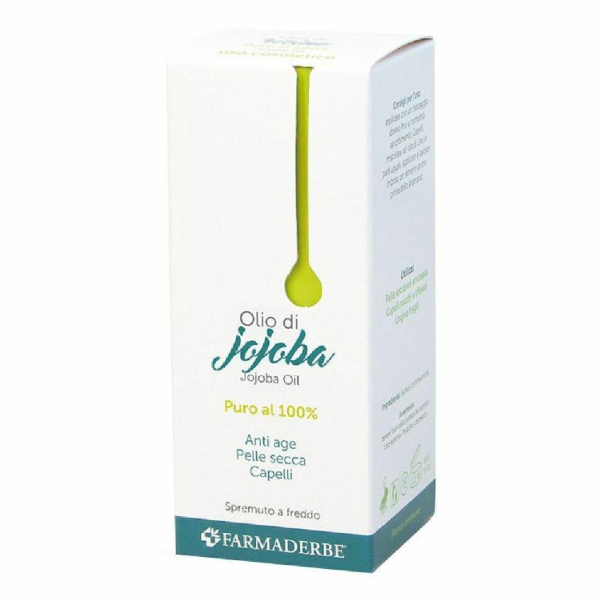 Olio Di Jojoba Puro 100ml di Farmaderbe