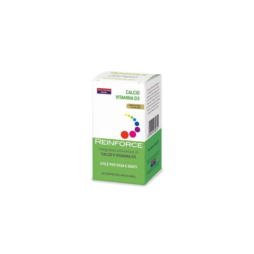 Calcio Rinforzato con Vitamina D3 - 30 Compresse