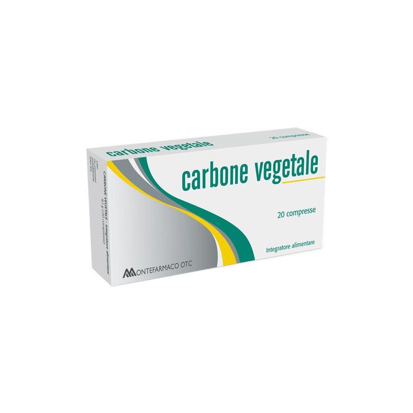 Carbone Vegetale in Compresse - Pacchetto da 40