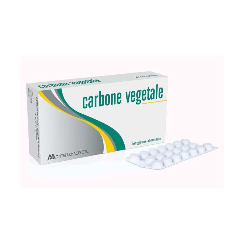 Carbone Vegetale in Compresse - Pacchetto da 40