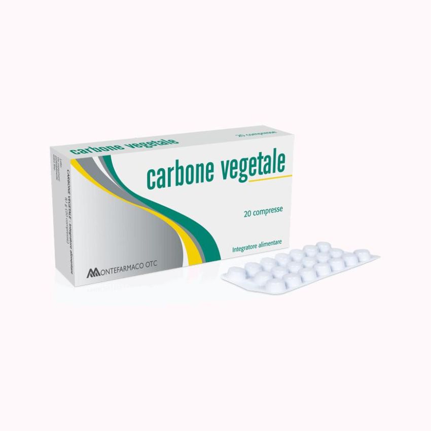 Carbone Vegetale in Compresse - Pacchetto da 40