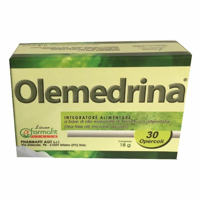 Olemedrina - Integratore di Olivo in 30 Opercoli