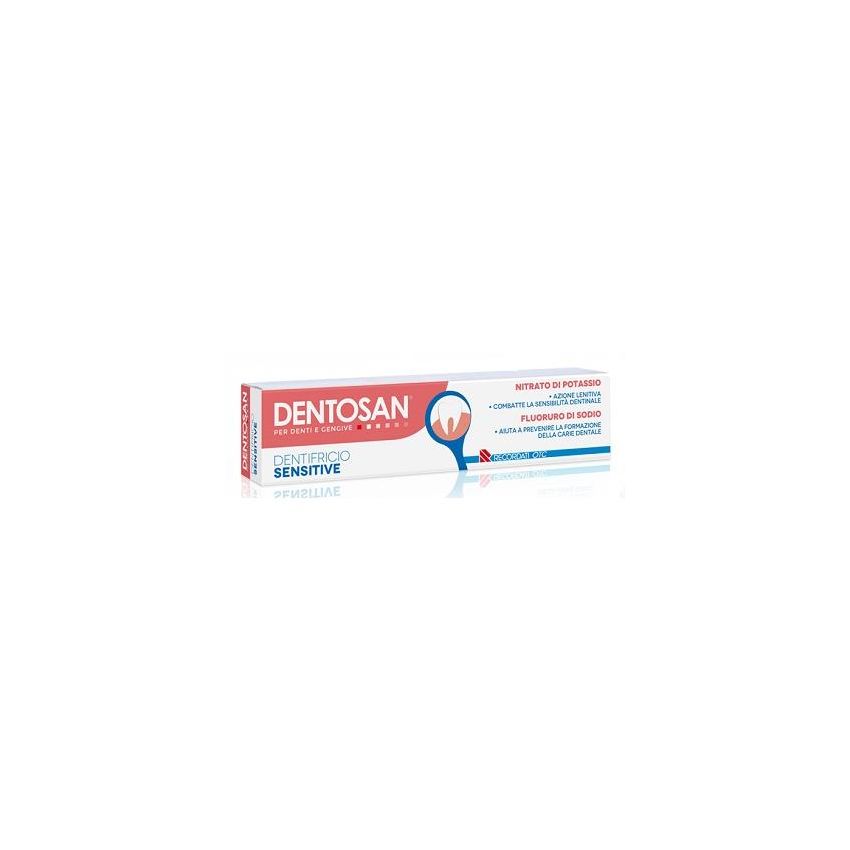 Dentosan Dentifricio Sensibile per Denti Delicati, 75ml