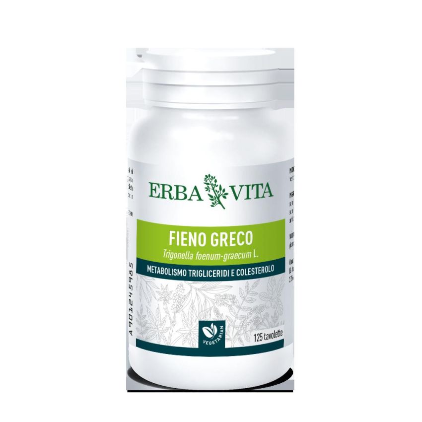 Erba Vita 125 Compresse di Fieno Greco Nutritive