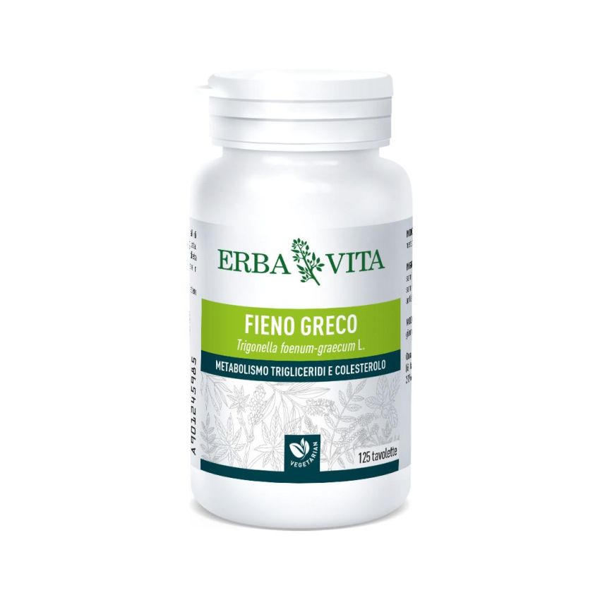Erba Vita 125 Compresse di Fieno Greco Nutritive