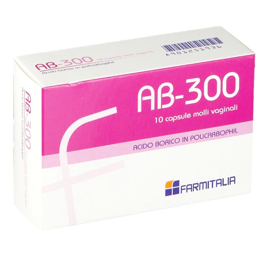 AB 300 - 10 Capsule Vaginali per la Salute Femminile