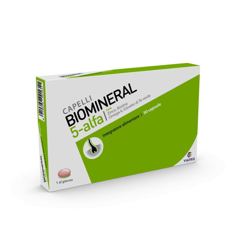 BioMineral 5 Alfa - Integratore Alimentare - 30 Capsule