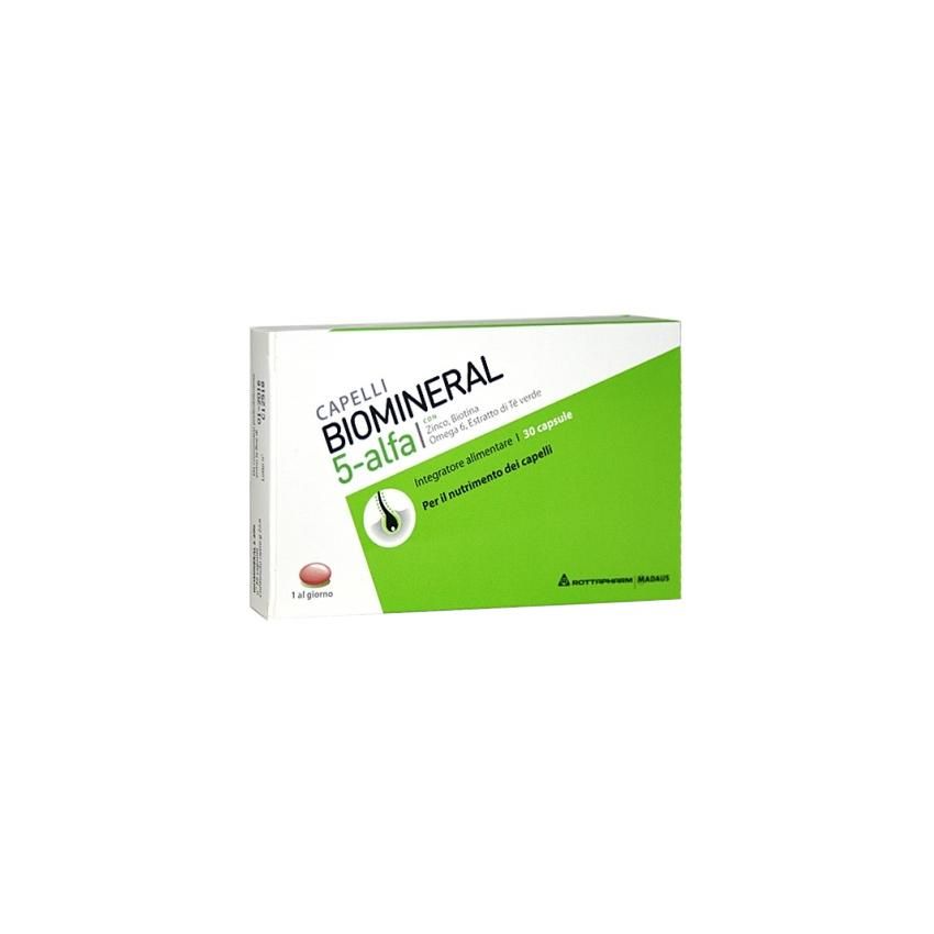 BioMineral 5 Alfa - Integratore Alimentare - 30 Capsule