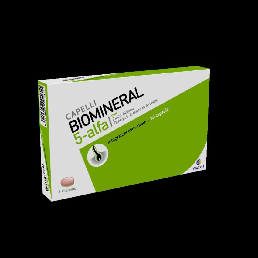 BioMineral 5 Alfa - Integratore Alimentare - 30 Capsule