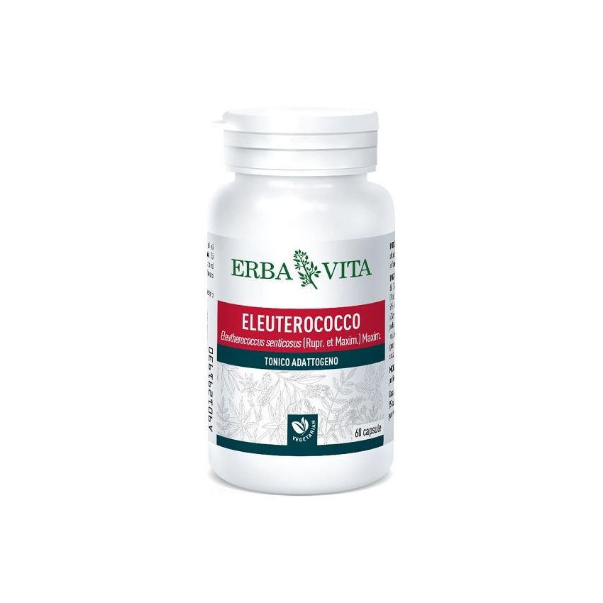 Erba Vita Eleuterococco 60 Capsule da 400mg
