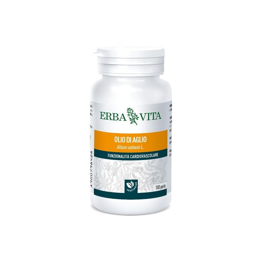 Erba Vita Olio di Aglio - Confezione da 100 Perle