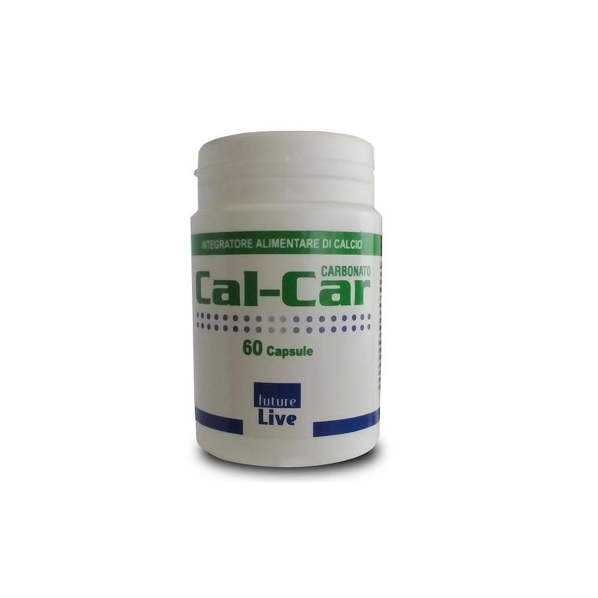 Calcio Carbonato Calcar - 60 Capsule per Supporto Osseo