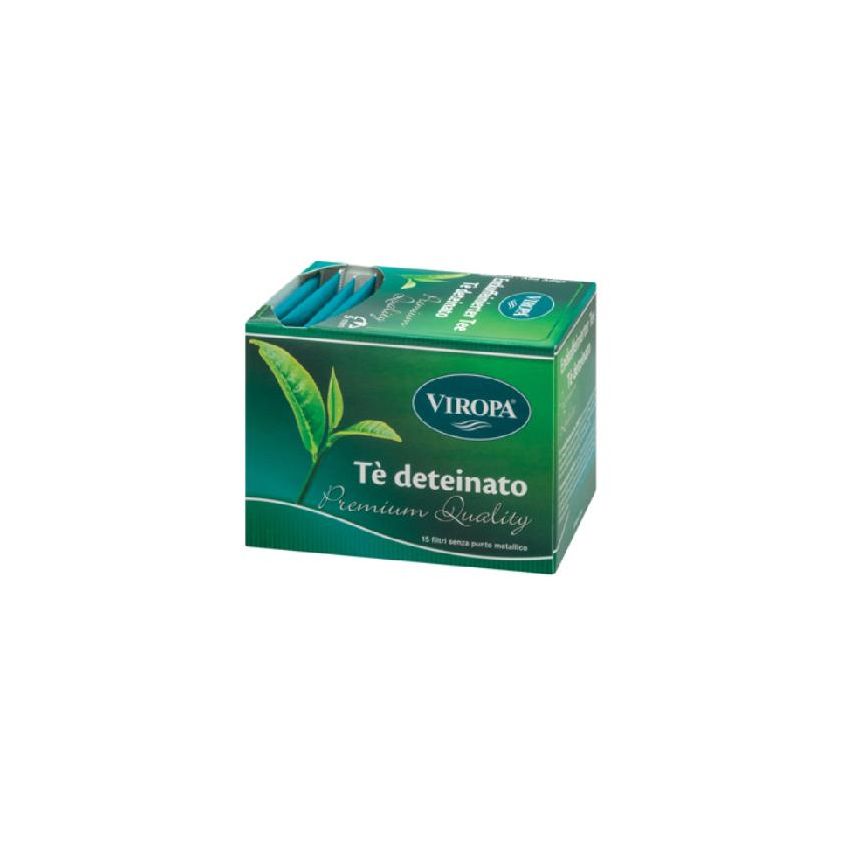 Viropa Tè Bio Deteinato di Alta Qualità - 15 Filtri