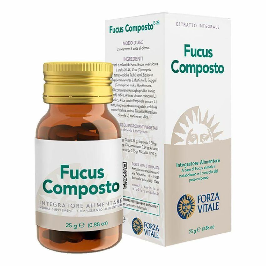 Fucus plus - Compresse di Alghe Marine, 60 Pezzi