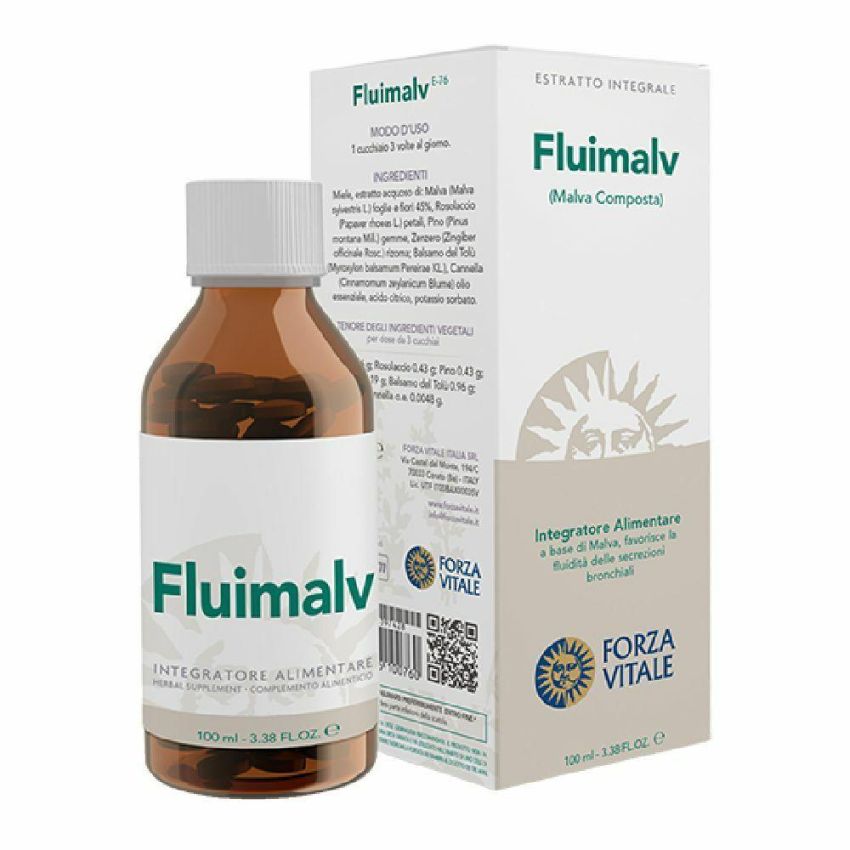 Ecosol Fluimalv - Sciroppo di Malva Composto, 100ml