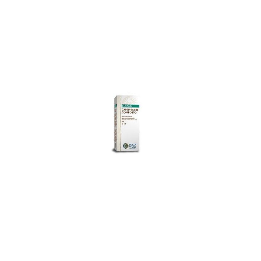 Ecosol Capelvenere Composto in Gocce - Integratore Liquido, 50 ml