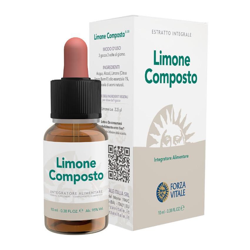 Ecosol Composto di Limone in Gocce, 10ml