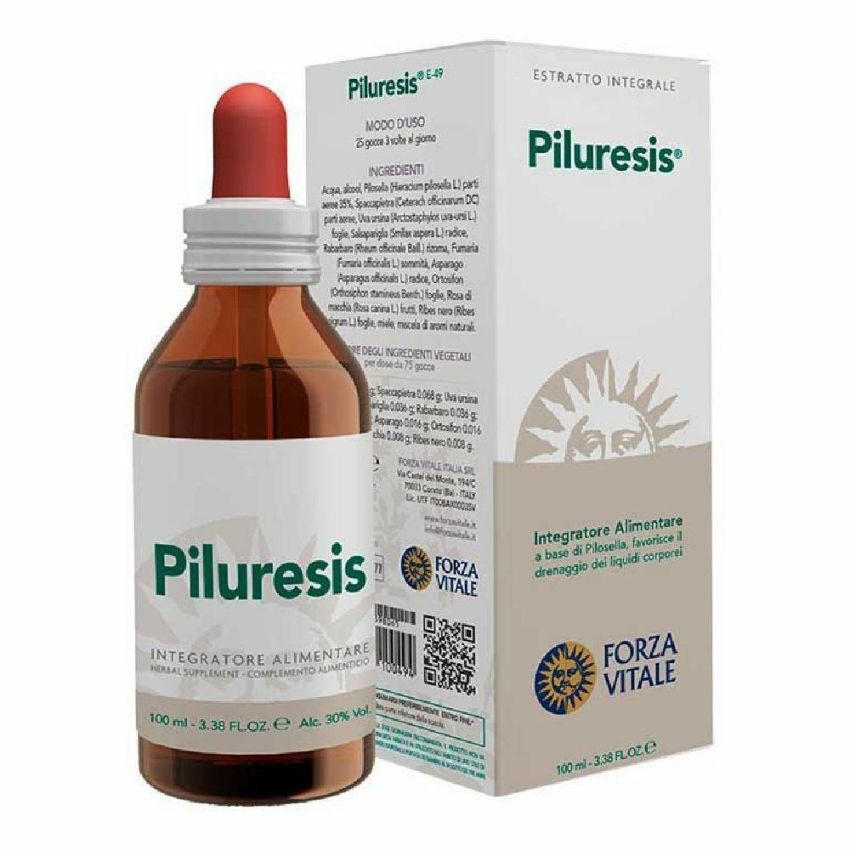 Ecosol Piluresis 100ml - Integratore Alimentare in Gocce