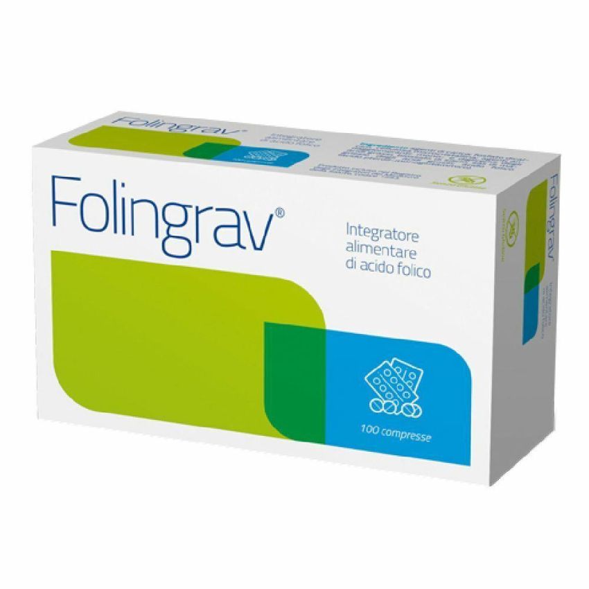 Folingrav Compresse 100 Pezzi - Integratore Alimentare