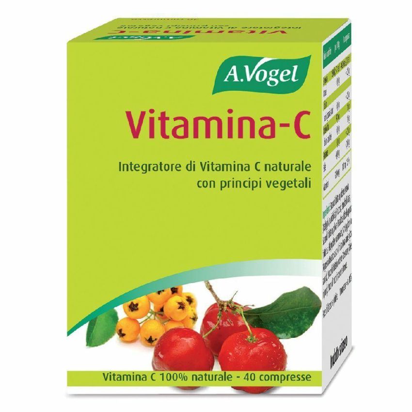 Bioforce Vitamina C Fortificante - 40 Compresse di Origine Naturale