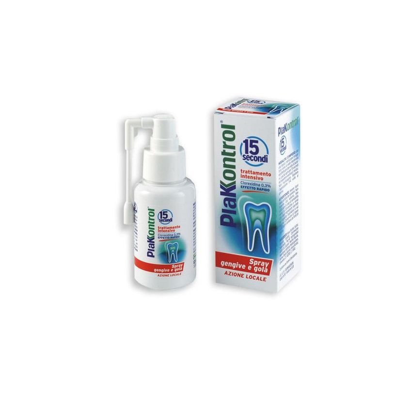 Plakkontrol Spray Collutorio da 50ml - Controllo del Tartaro