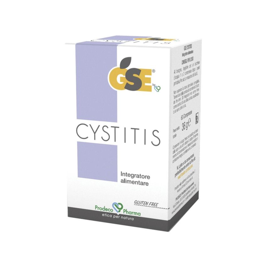 GSE Cystitis Support - Integratore Naturale per Cistite 60 Compresse