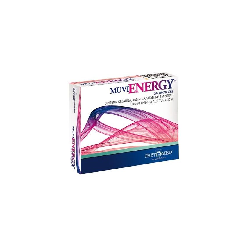 MuviEnergy - Compresse Energetiche, Confezione da 20