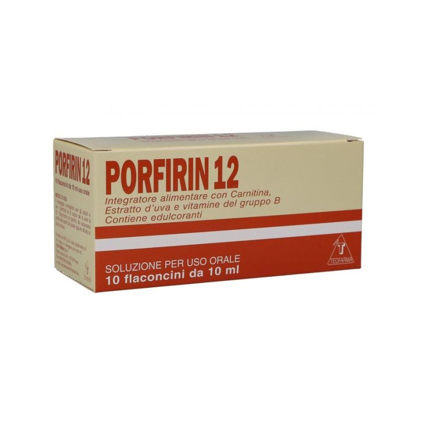 Porfirin 12 - Confezione da 10 Fiale da 10ml