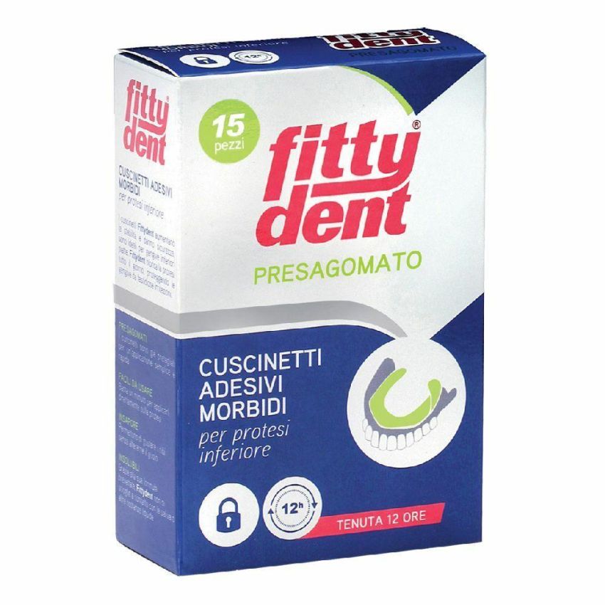Fittydent Comfort - Cuscinetti Adesivi per Protesi Dentali