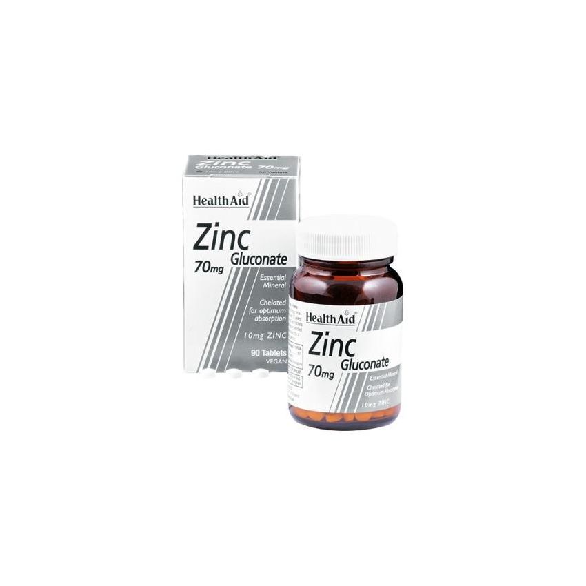 Health Aid Gluconato di Zinco - 90 Tavolette