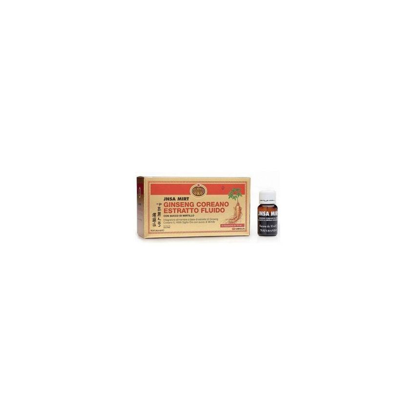 JNSA Estratto di Mirtilli Concentrato 10 ml, Confezione da 10 Fiale