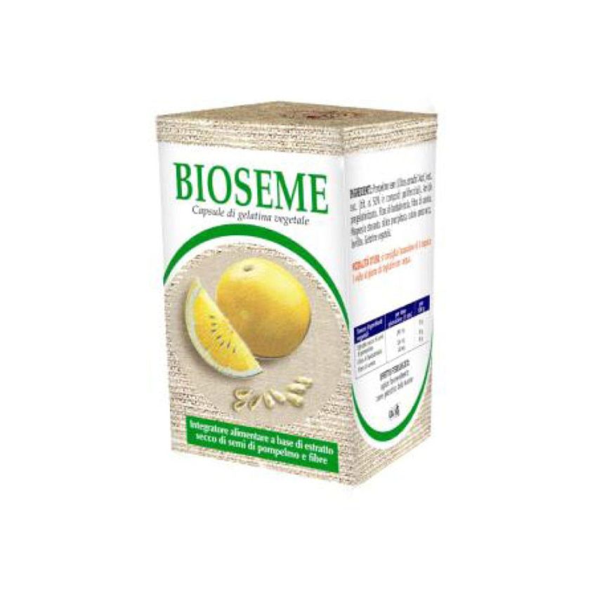 Bioseme - Capsule Naturali di Semi di Pompelmo - 60 Capsule