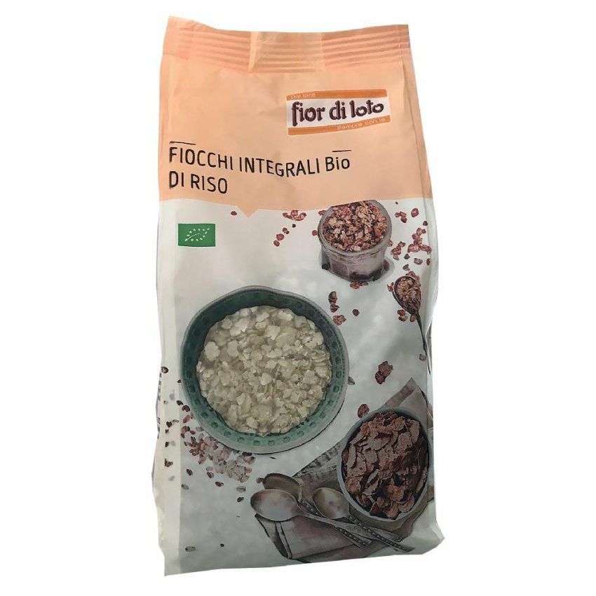 Fiocchi di Riso Integrale 100% Naturale - 500g