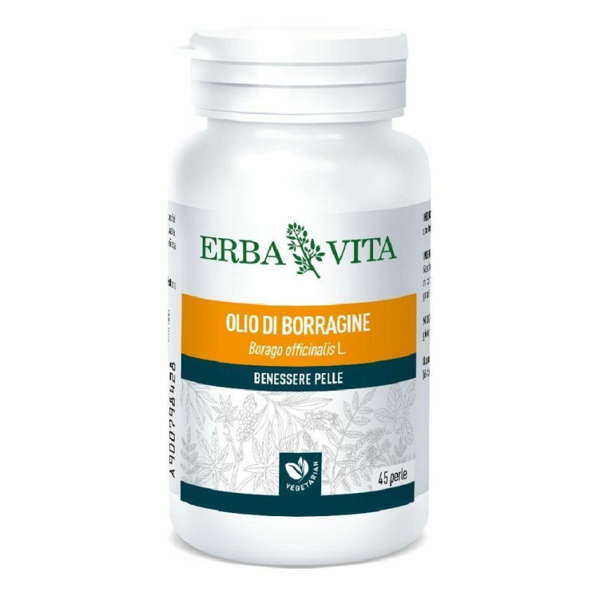 Erba Vita Olio di Borragine - 45 Perle