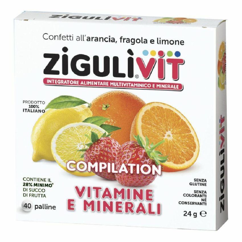 Ziguli 40 compresse multivitaminiche e minerali