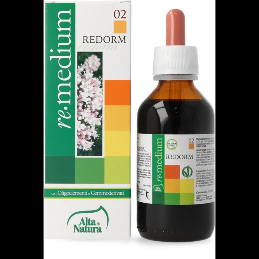 Alta Natura Re-Medium 02 Redorm - Gocce Sollievo Naturale 100ml