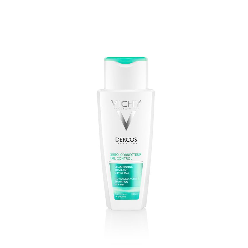 Vichy Dercos Shampoo Sebo-Regolatore - Controllo dell'Olio - 200ml