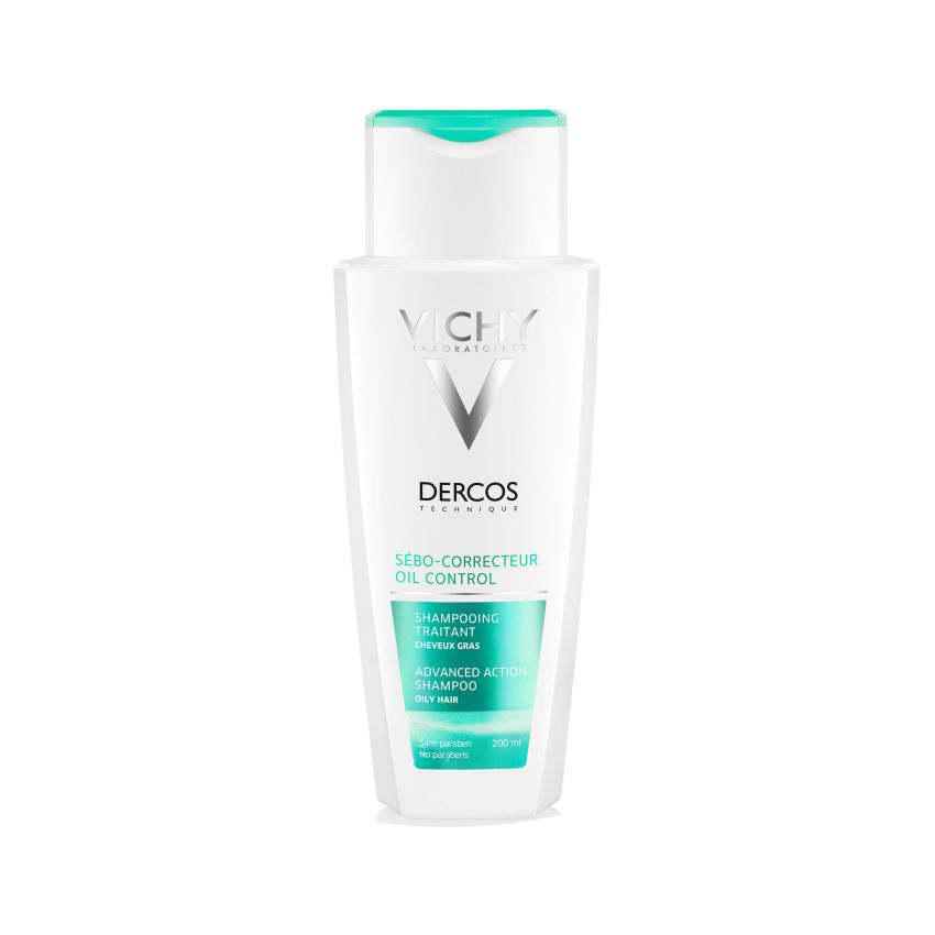 Vichy Dercos Shampoo Sebo-Regolatore - Controllo dell'Olio - 200ml