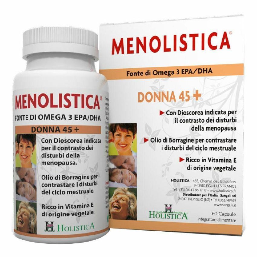 Omega-3 EPA/DHA Capsule Holistica Menolistica - 60 Capsule