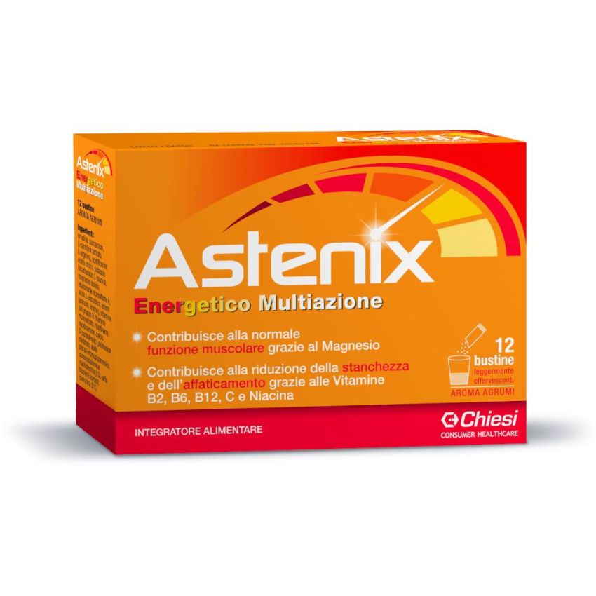 Astenix - Confezione da 12 Bustine Energizzanti