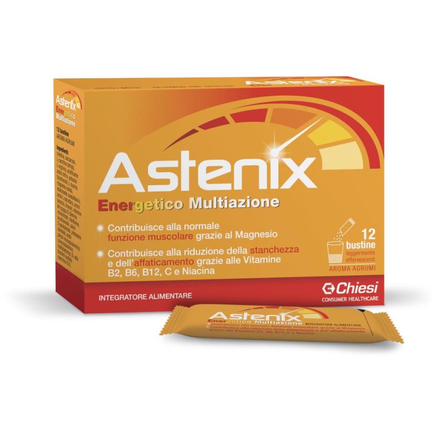 Astenix - Confezione da 12 Bustine Energizzanti