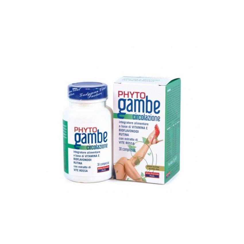 Phytogambe Plus: Supporto Naturale per Gambe, 30 Compresse
