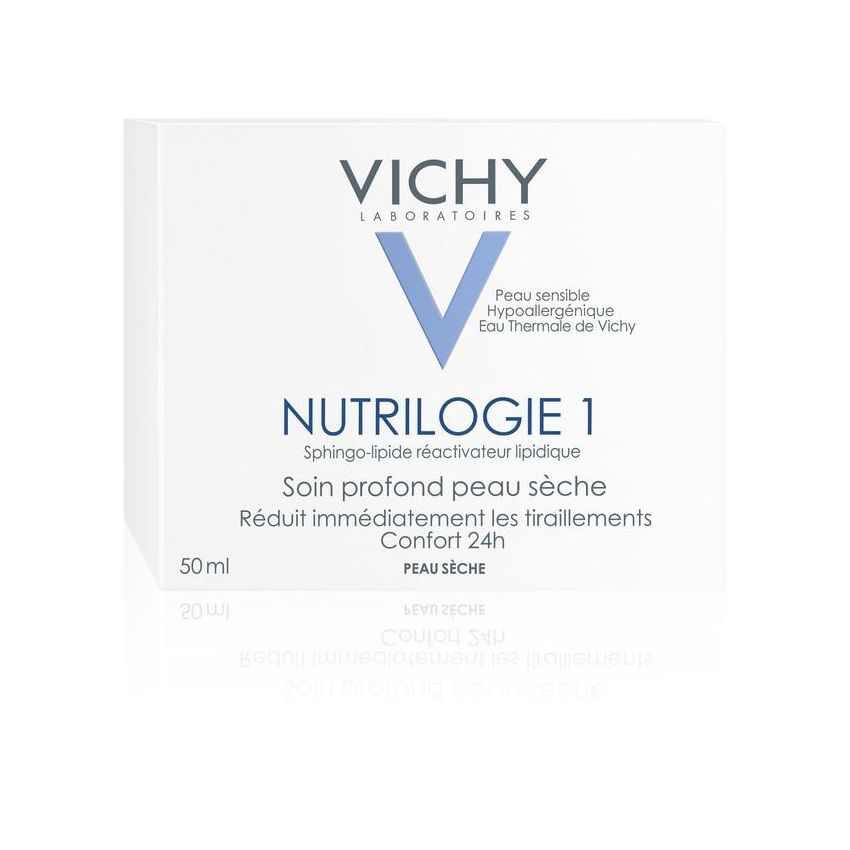 Vichy Nutrilogie Crema Giorno Nutritiva 50ml per Pelle Secca