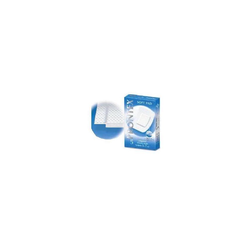 Prontex Adhesive Pads in Soft Non-Woven Fabric - Pack of 5
