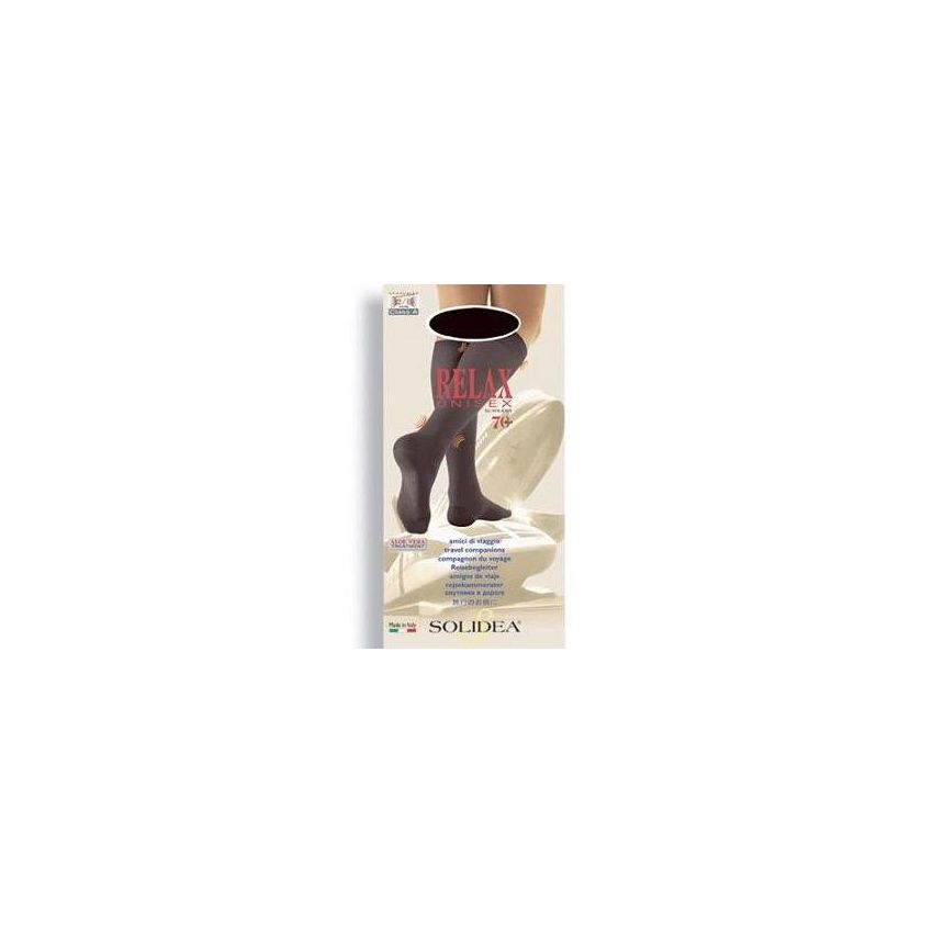 Solidea Relax 70 - Calzini Unisex di Sostegno in Blu, Taglia 3-L