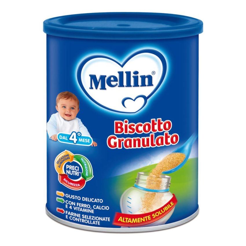 Mellin Biscotto Granulato 400g - Formula Migliorata