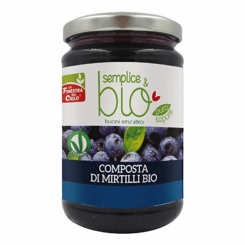 Mirtilli Biologici in Composta - 320g