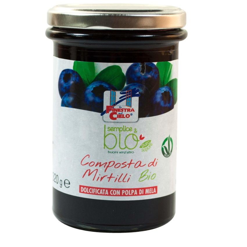 Mirtilli Biologici in Composta - 320g